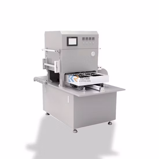 Automatic Plastic Meal Food Salad Tray Sealer Plastic Box Tray Sealing Machine Vacuum Bowl Vacuum Map Tray Packing Machine
